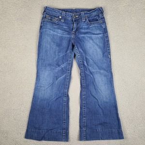 True Religion Jeans Womens 30 Blue Dana‎ Flare 31x26.5 Measured